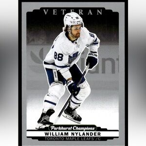 ❤️6/$6❤️ William Nylander 2022/23 Parkhurst Silver Maple Leafs Hockey Card